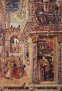 CRIVELLI, Carlo Annunciation with St Emidius fg France oil painting artist